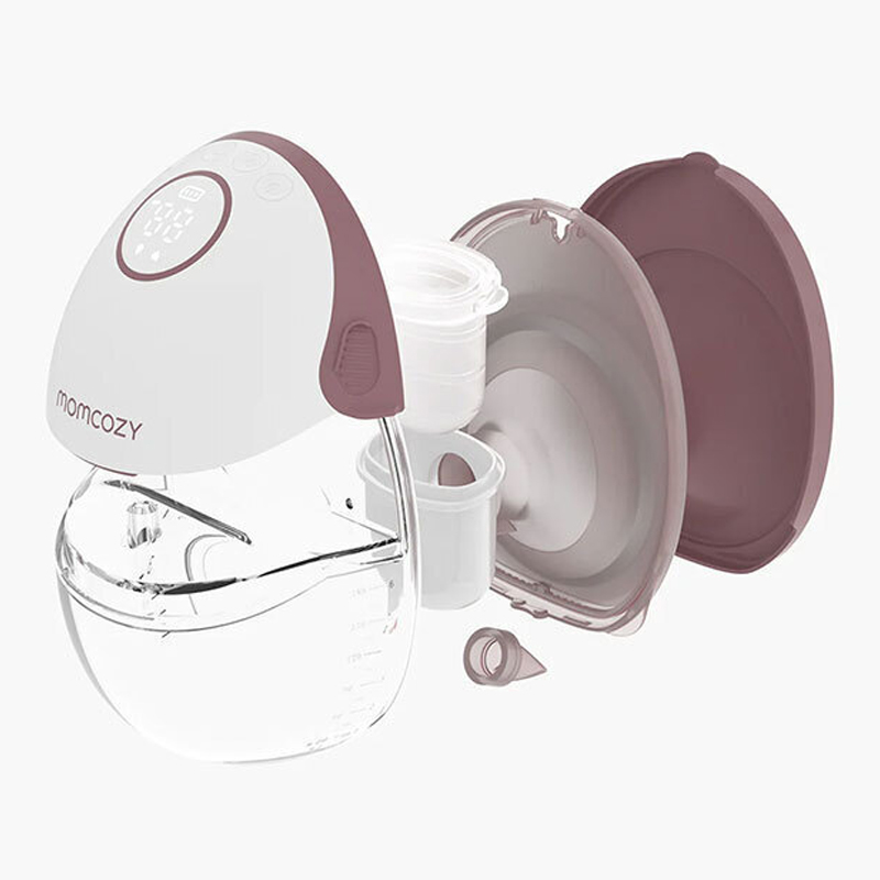 Ηλεκτρικό Διπλό Φορητό Θήλαστρο Momcozy M6 Hands Free Red