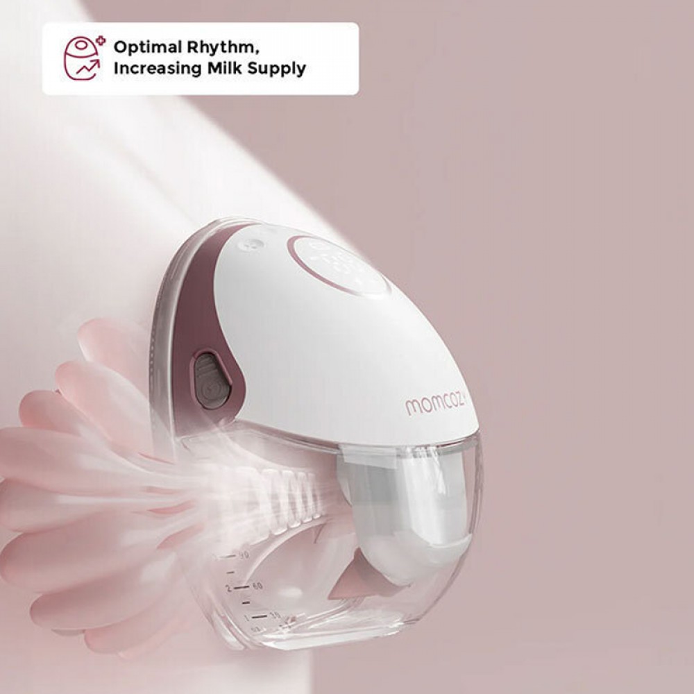Ηλεκτρικό Διπλό Φορητό Θήλαστρο Momcozy M6 Hands Free Red