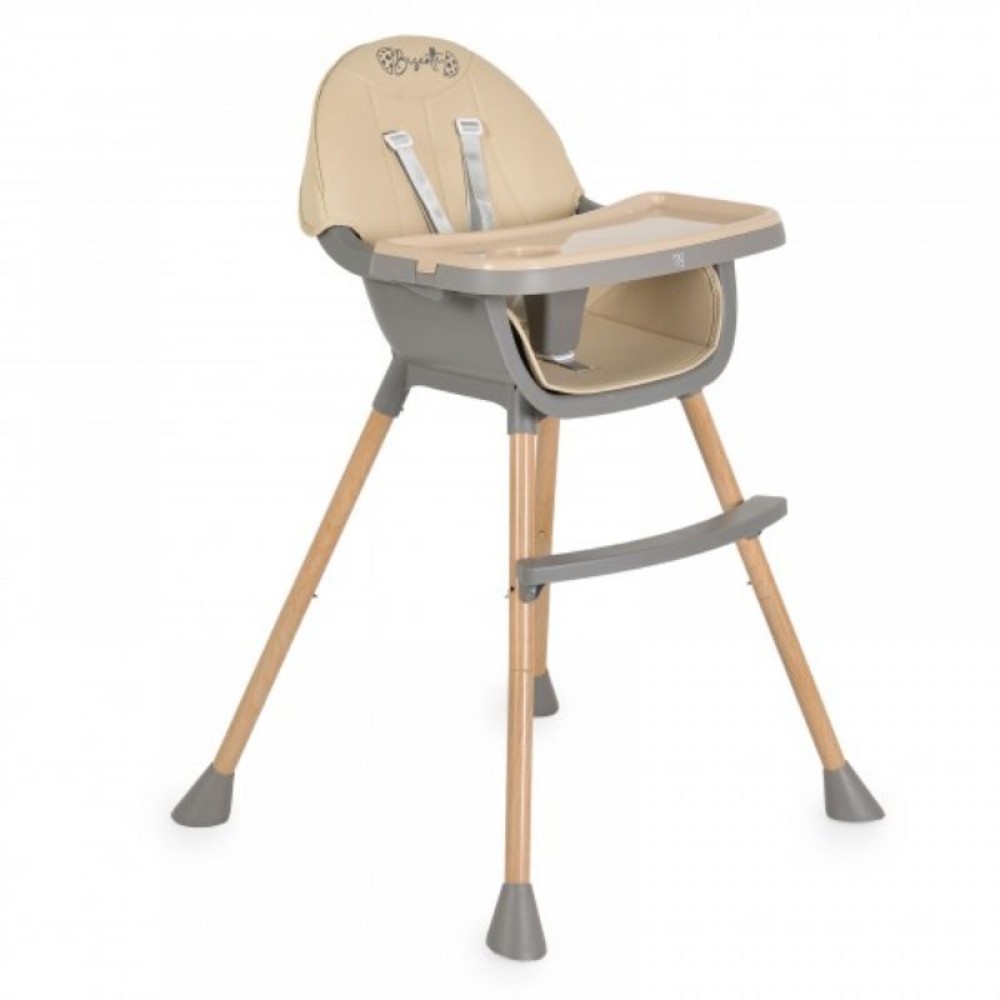 Κάθισμα Φαγητού Moni Biscotti 2in1 Beige Κάθισμα Φαγητού Moni Biscotti 2in1 Beige