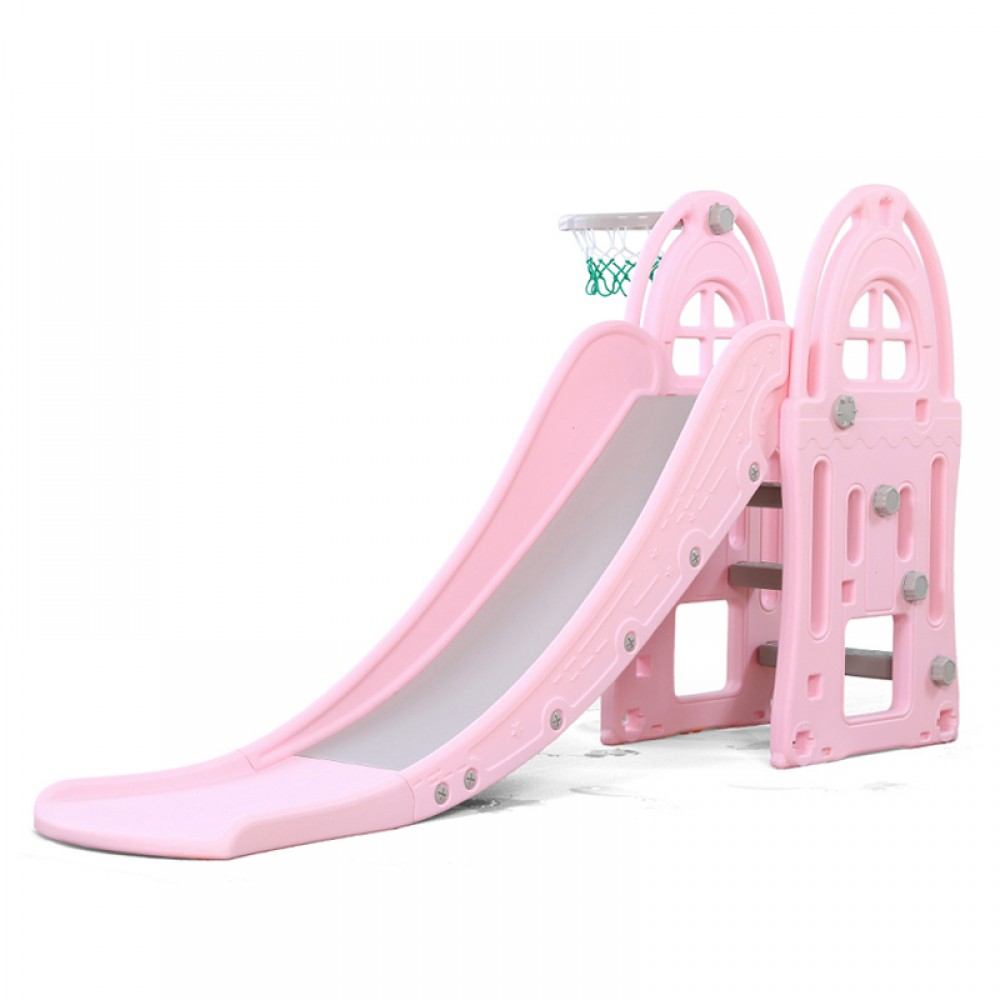 Παιδική Τσουλήθρα με Μπασκέτα Moni Garden 18017 Slide Verena Pink Παιδική Τσουλήθρα με Μπασκέτα Moni Garden 18017 Slide Verena Pink
