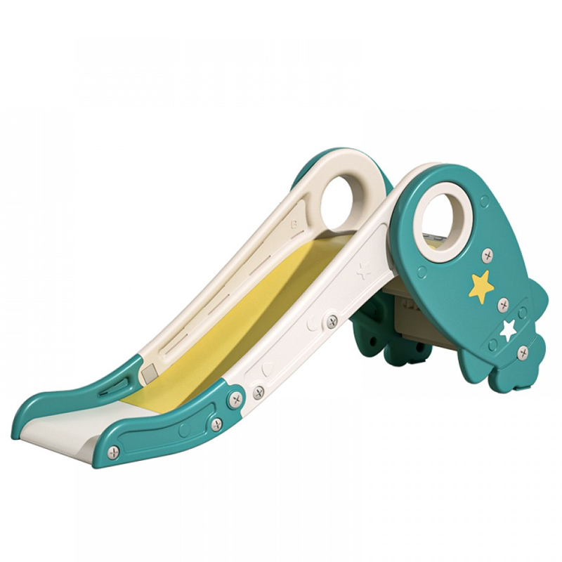 Πτυσσόμενη Τσουλήθρα Moni Garden Slide Rocket Green