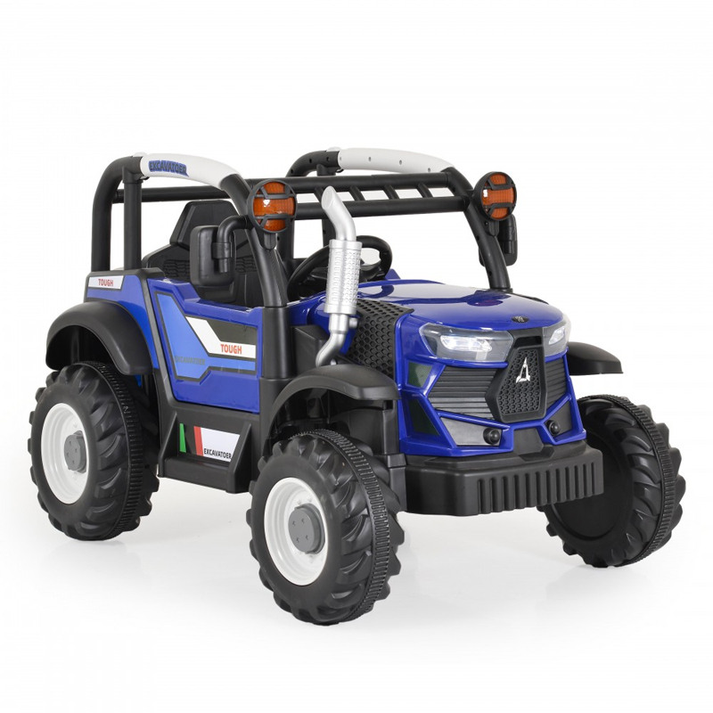 Ηλεκτροκίνητo Τρακτέρ 12V Moni Harvest Blue