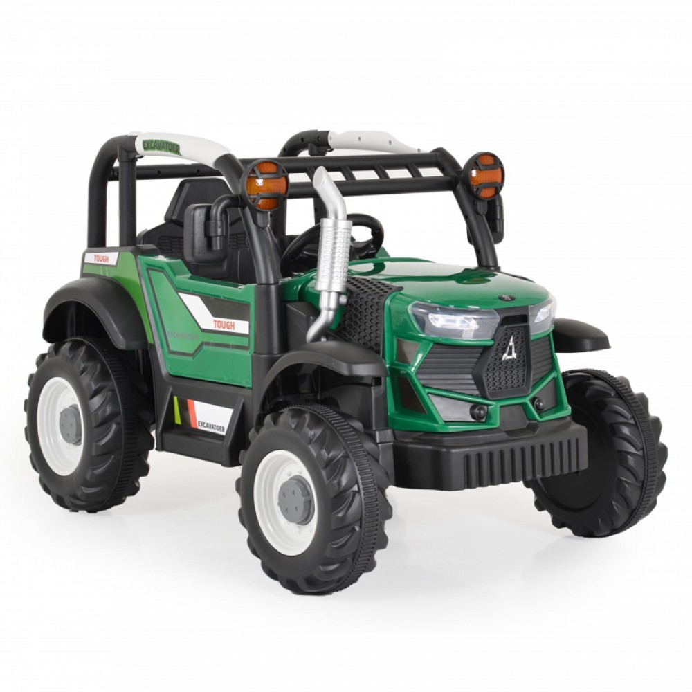 Ηλεκτροκίνητo Τρακτέρ 12V Moni Harvest Green Ηλεκτροκίνητo Τρακτέρ 12V Moni Harvest Green