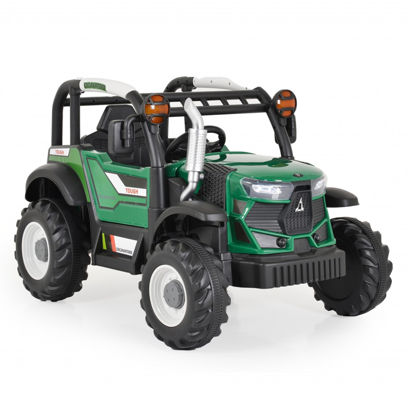 Ηλεκτροκίνητo Τρακτέρ 12V Moni Harvest Green