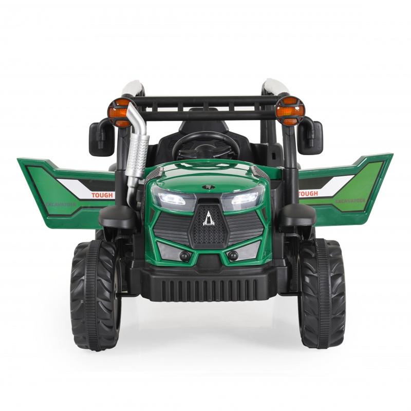 Ηλεκτροκίνητo Τρακτέρ 12V Moni Harvest Green