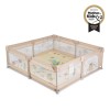 Πάρκο Ορθογώνιο Moni GameZone Με Αξεσουάρ Beige (150x200cm)