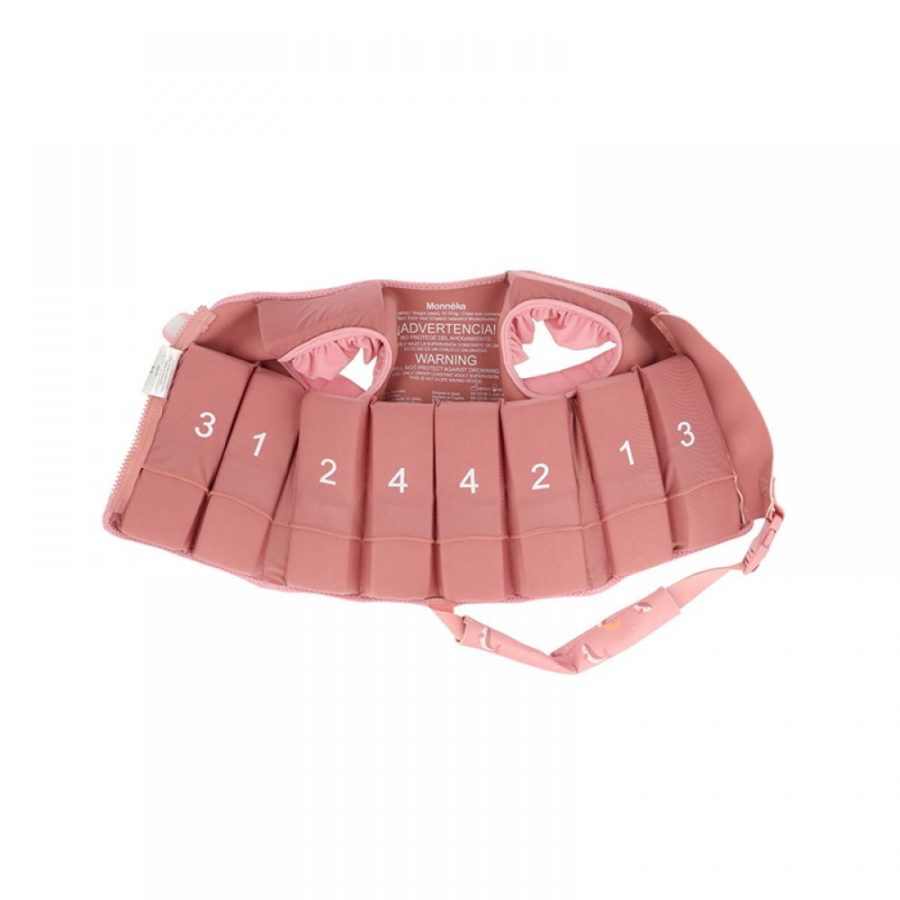 Σωσίβιο / Γιλέκο Monnëka Pink Whale (1-2 ετών)