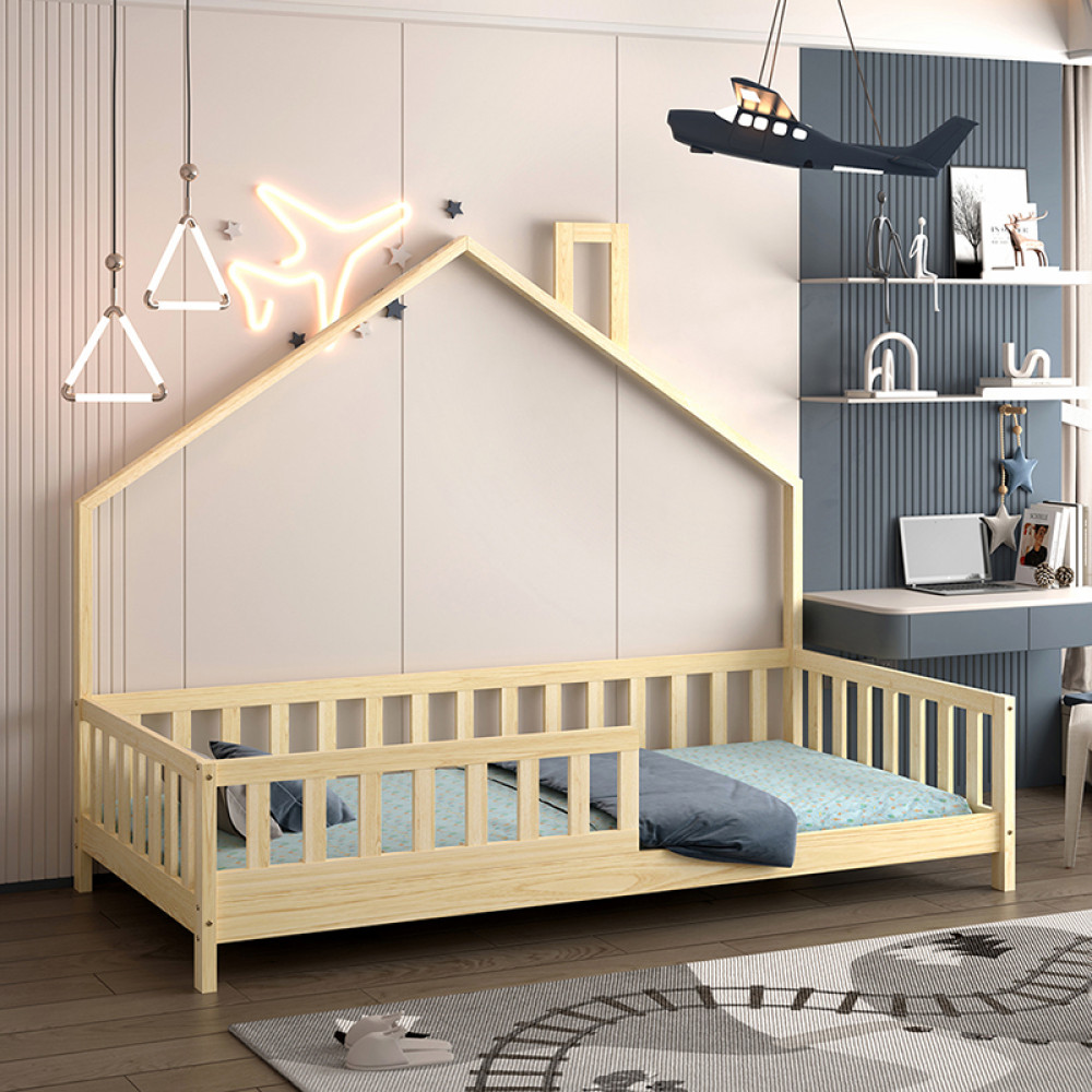 Κρεβάτι Montessori 90x190 Houser Natural