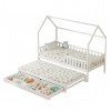 Κρεβάτι Montessori Phyllis 3in1 White
