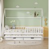 Κρεβάτι Montessori Phyllis 3in1 White