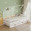 Κρεβάτι Montessori Phyllis 3in1 White