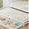 Κρεβάτι Montessori Phyllis 3in1 White