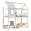 Κουκέτα Montessori HomeMarkt 90x190 Hood White Κουκέτα Montessori HomeMarkt 90x190 Hood White