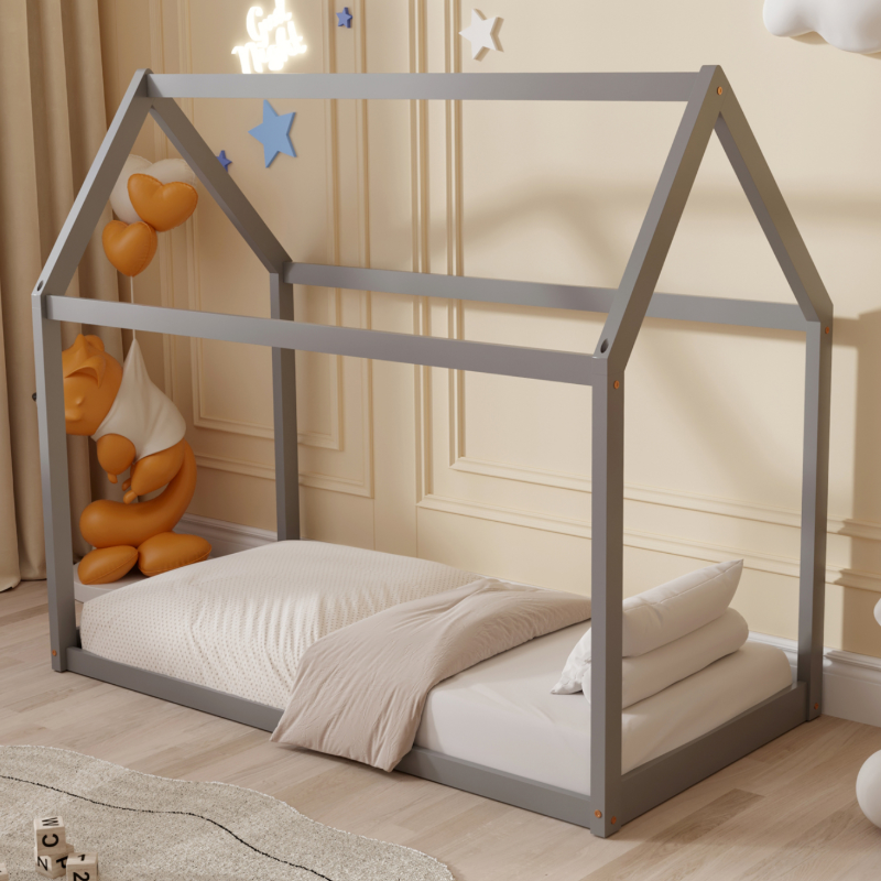 Κρεβάτι Montessori HomeMarkt 70x140 Pepe Grey