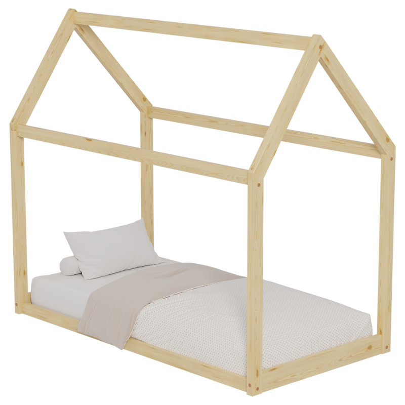 Κρεβάτι Montessori HomeMarkt 70x140 Pepe Natural