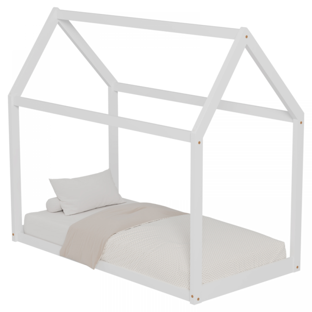 Κρεβάτι Montessori HomeMarkt 70x140 Pepe White Κρεβάτι Montessori HomeMarkt 70x140 Pepe White