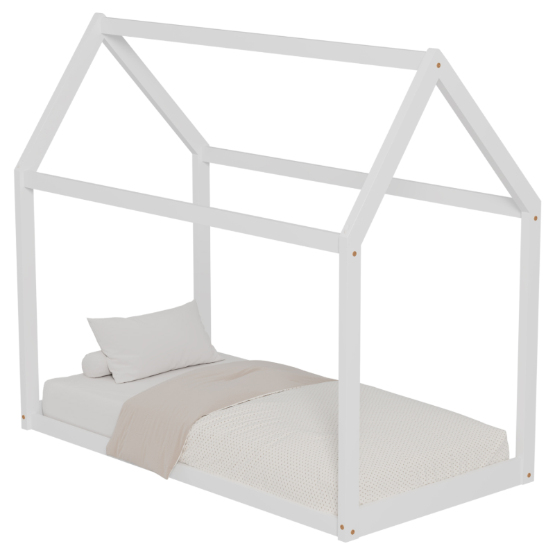 Κρεβάτι Montessori HomeMarkt 70x140 Pepe White