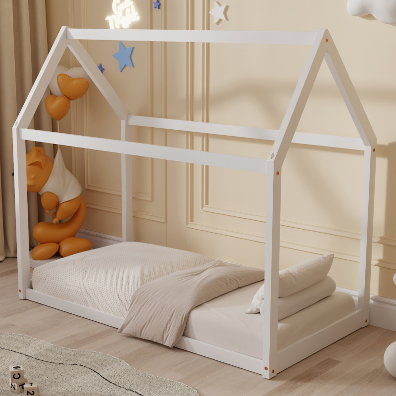 Κρεβάτι Montessori HomeMarkt 70x140 Pepe White