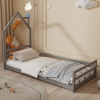 Κρεβάτι Montessori HomeMarkt 90x190 Houser Grey Κρεβάτι Montessori HomeMarkt 90x190 Houser Grey