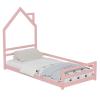 Κρεβάτι Montessori HomeMarkt 90x190 Houser Pink Κρεβάτι Montessori HomeMarkt 90x190 Houser Pink