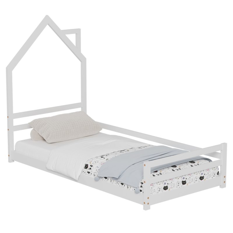 Κρεβάτι Montessori HomeMarkt 90x190 Houser White