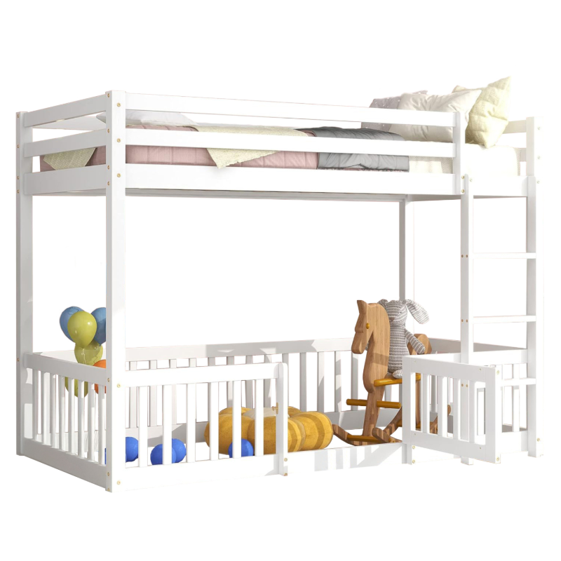 Κρεβάτι Montessori HomeMarkt 90x190 Playkid White