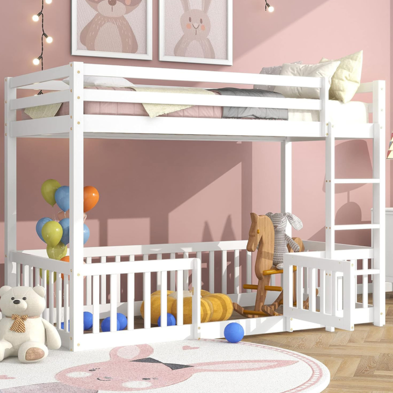 Κρεβάτι Montessori HomeMarkt 90x190 Playkid White