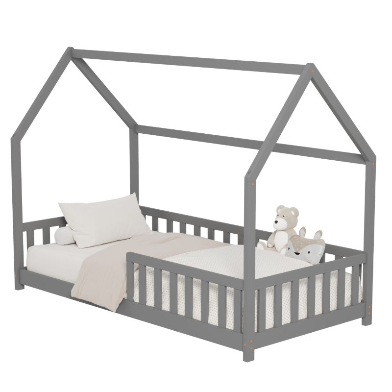 Κρεβάτι Montessori HomeMarkt 90x190 Phyllis Grey