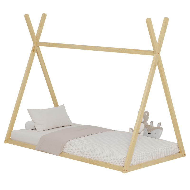 Κρεβάτι Montessori 90x190 Munk Natural 