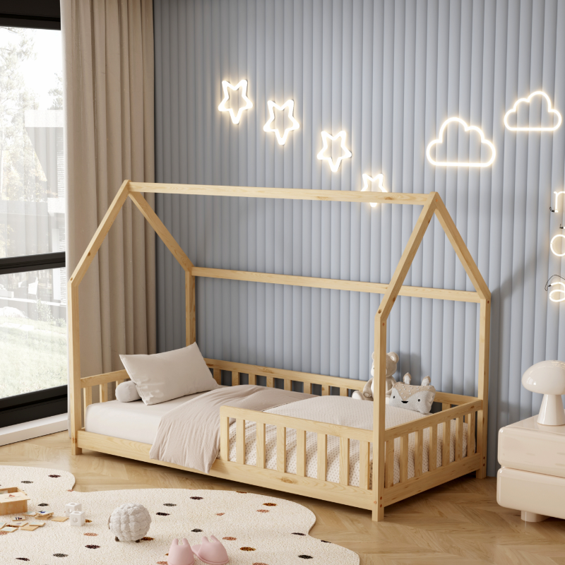 Κρεβάτι Montessori HomeMarkt 90x190 Phyllis Natural