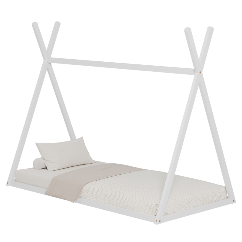 Κρεβάτι Montessori 90x190 Munk White 