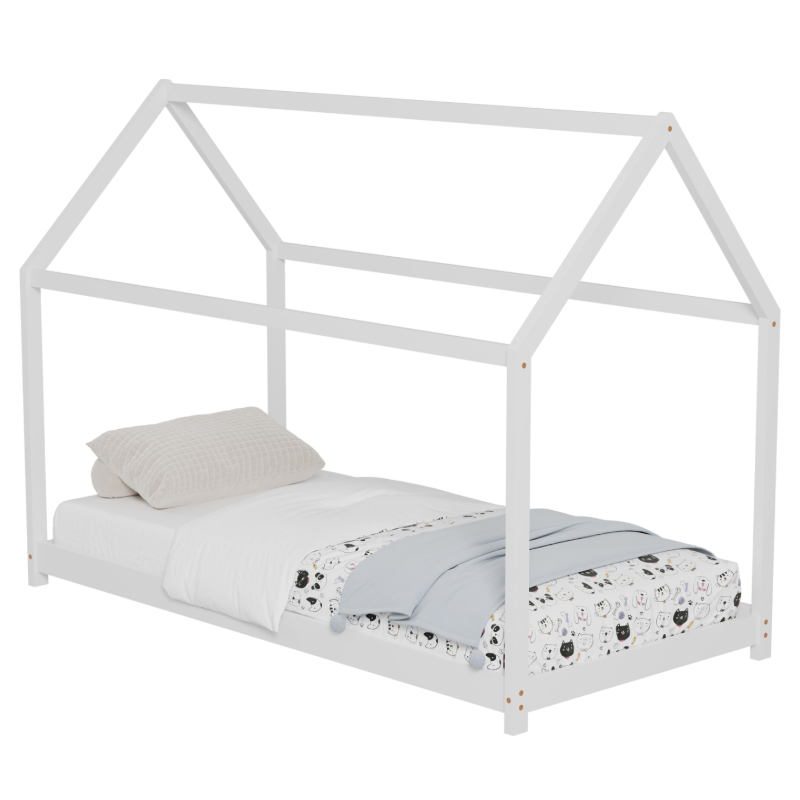 Κρεβάτι Montessori HomeMarkt 90x190 Pepe White