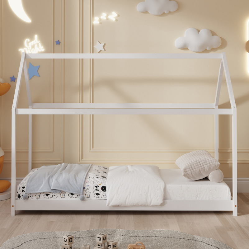 Κρεβάτι Montessori HomeMarkt 90x190 Pepe White