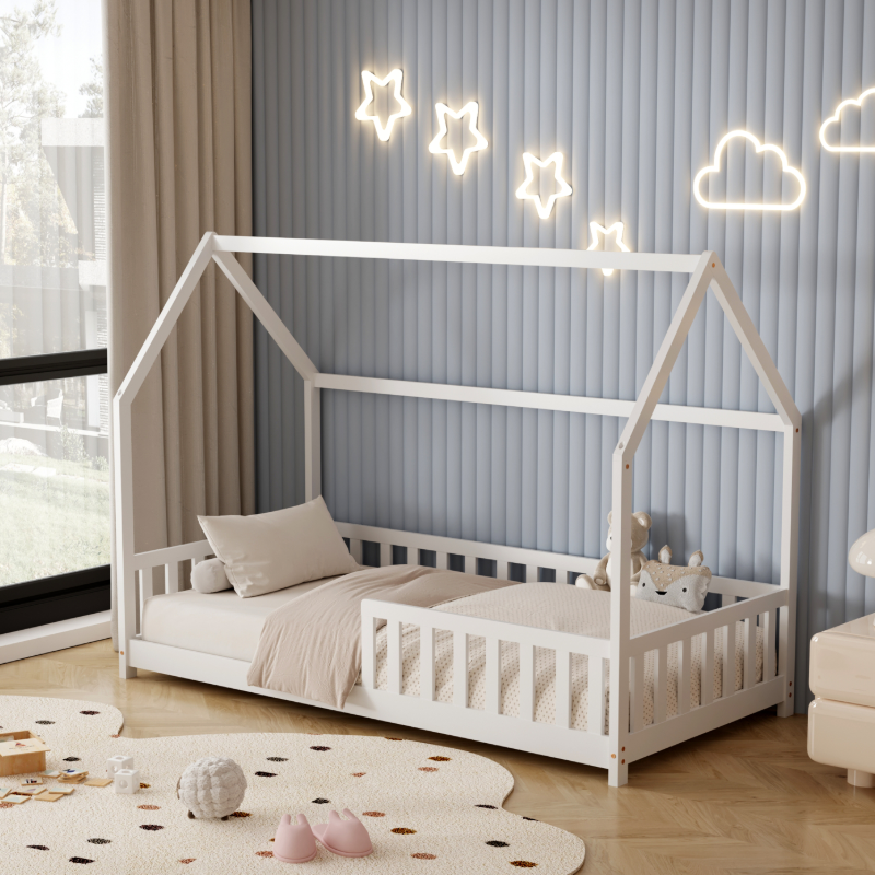 Κρεβάτι Montessori HomeMarkt 90x190 Phyllis White