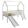 Κρεβάτι Montessori με Τσουλήθρα 90x190 Phyllis White Κρεβάτι Montessori με Τσουλήθρα 90x190 Phyllis White