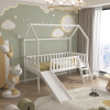Κρεβάτι Montessori με Τσουλήθρα 90x190 Phyllis White Κρεβάτι Montessori με Τσουλήθρα 90x190 Phyllis White