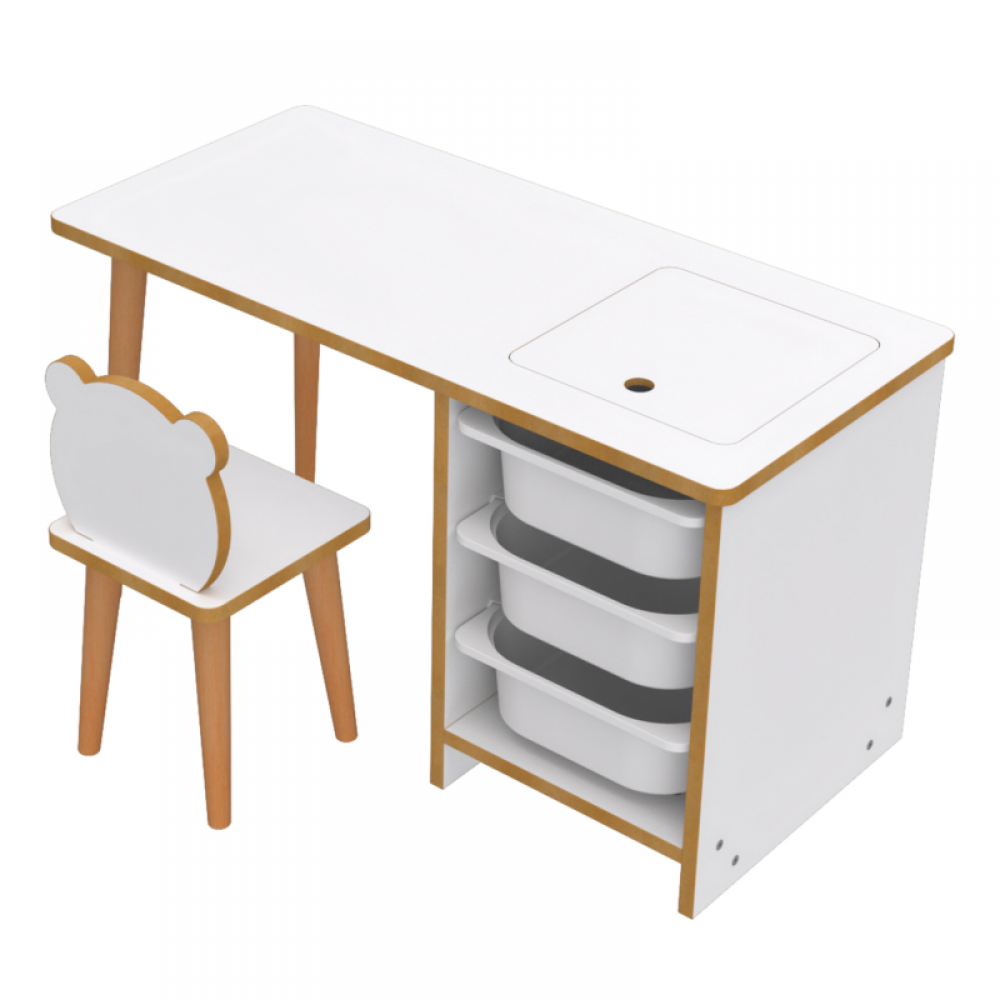 Γραφείο Montessori HomeMarkt Stack White