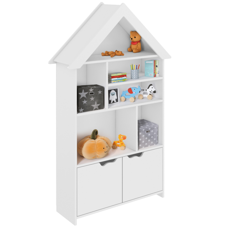 Βιβλιοθήκη Montessori HomeMarkt Drey White