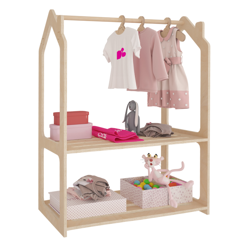 Κρεμάστρα Montessori HomeMarkt Sani House Natural