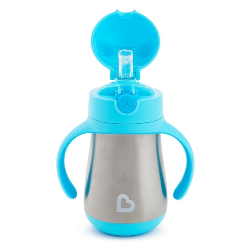 Θερμός Μπουκάλι Ανοξείδωτο Munchkin 237ml Cool Cat Blue