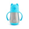 Θερμός Μπουκάλι Ανοξείδωτο Munchkin 237ml Cool Cat Blue Θερμός Μπουκάλι Ανοξείδωτο Munchkin 237ml Cool Cat Blue