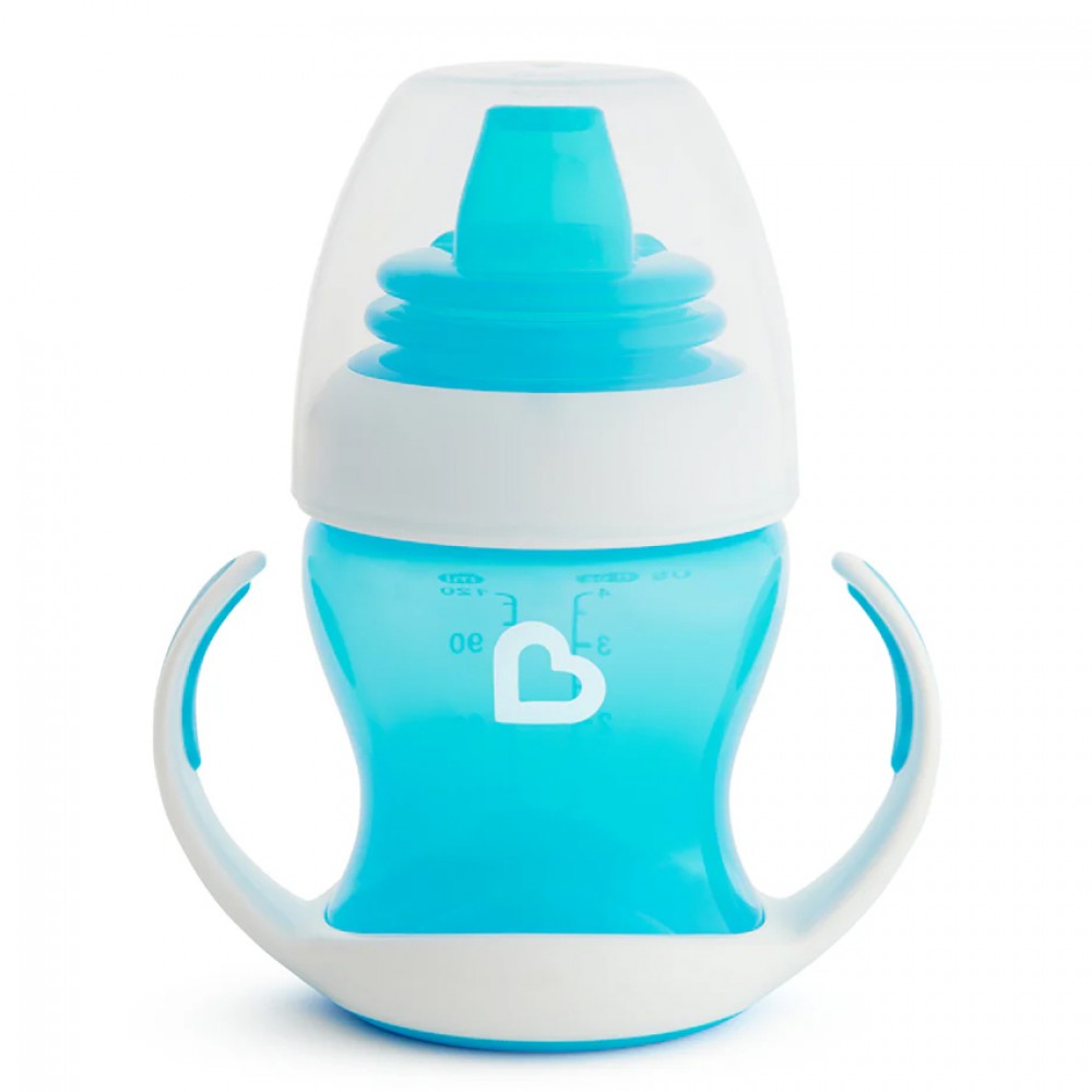 Εκπαιδευτικό Κύπελλο με Λαβές Munchkin Gentle Cup Blue 118ml (4m+) Εκπαιδευτικό Κύπελλο με Λαβές Munchkin Gentle Cup Blue 118ml (4m+)