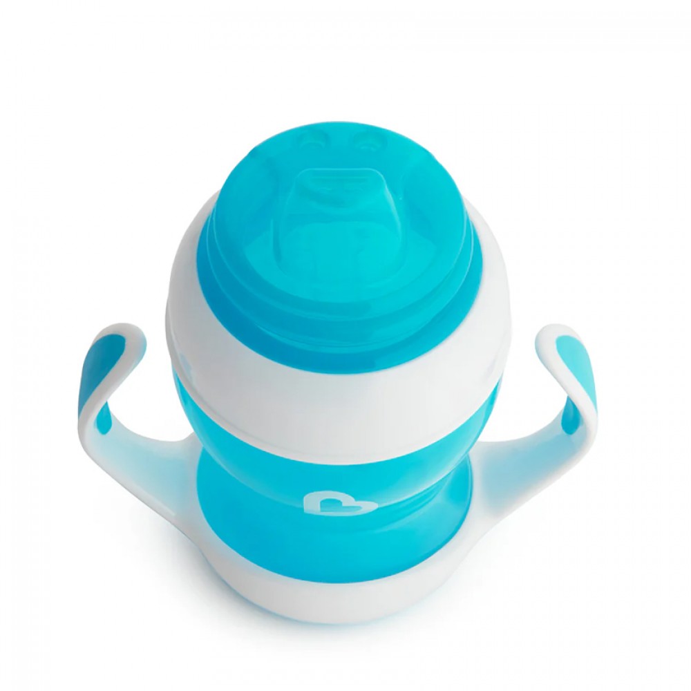 Εκπαιδευτικό Κύπελλο με Λαβές Munchkin Gentle Cup Blue 118ml (4m+) Εκπαιδευτικό Κύπελλο με Λαβές Munchkin Gentle Cup Blue 118ml (4m+)