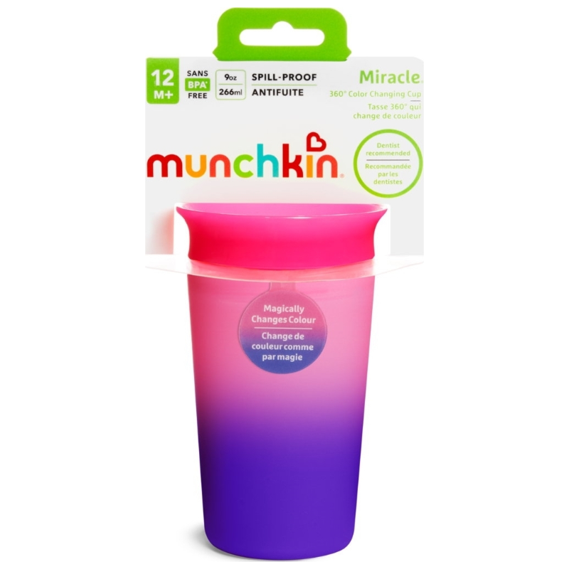 Ποτήρι 360° Munchkin Miracle Pink