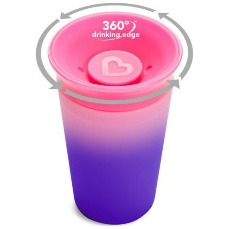 Ποτήρι 360° Munchkin Miracle Pink