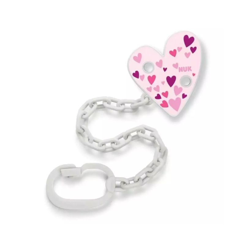 Αλυσίδα Πιπίλας Nuk Pink Hearts