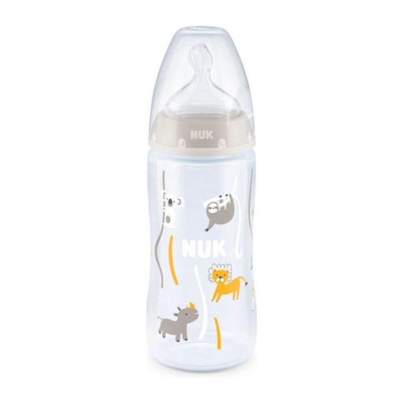 Πλαστικό Μπιμπερό Nuk 300ml Beige Koala