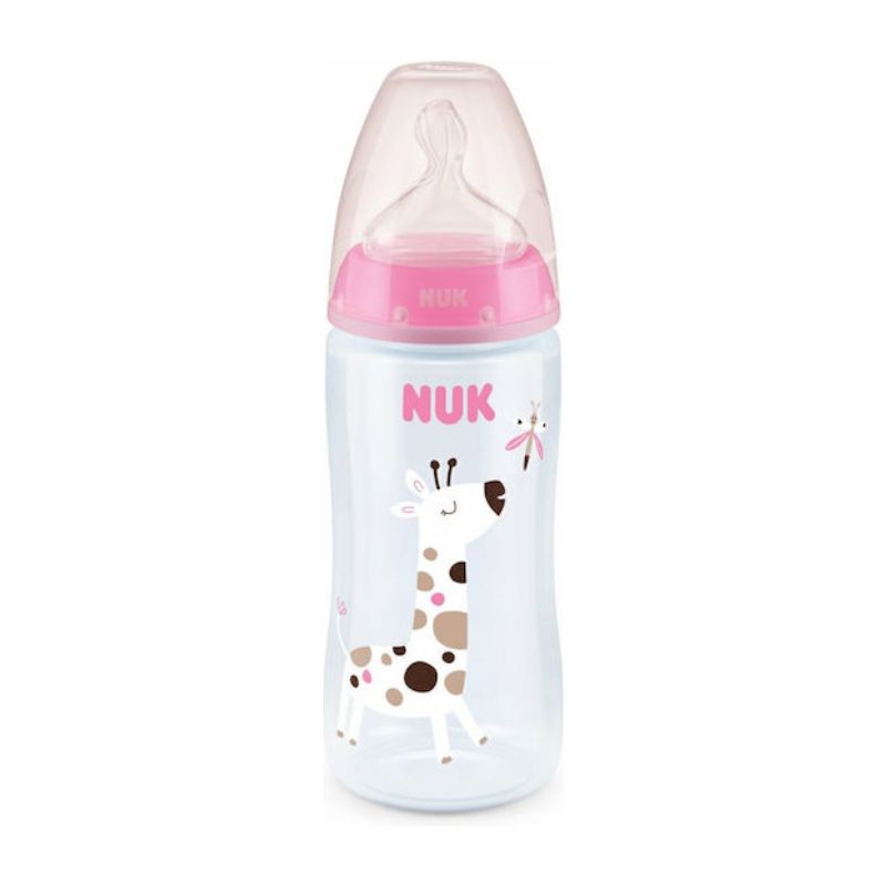 Πλαστικό Μπιμπερό Nuk 300ml Pink Lama