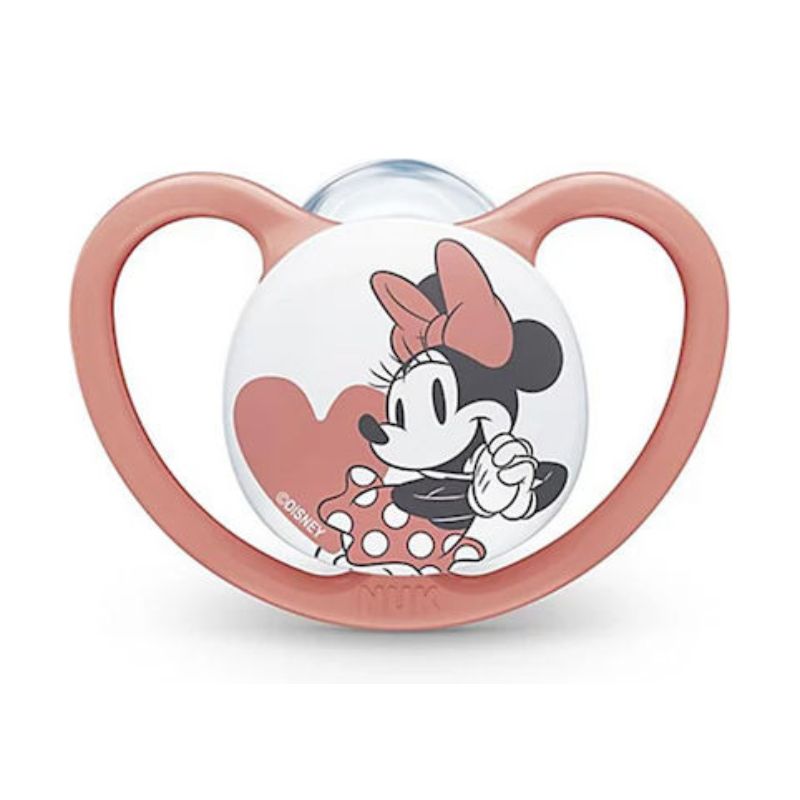 Πιπίλα NUK Space Minnie Pink Silic 6-18m 