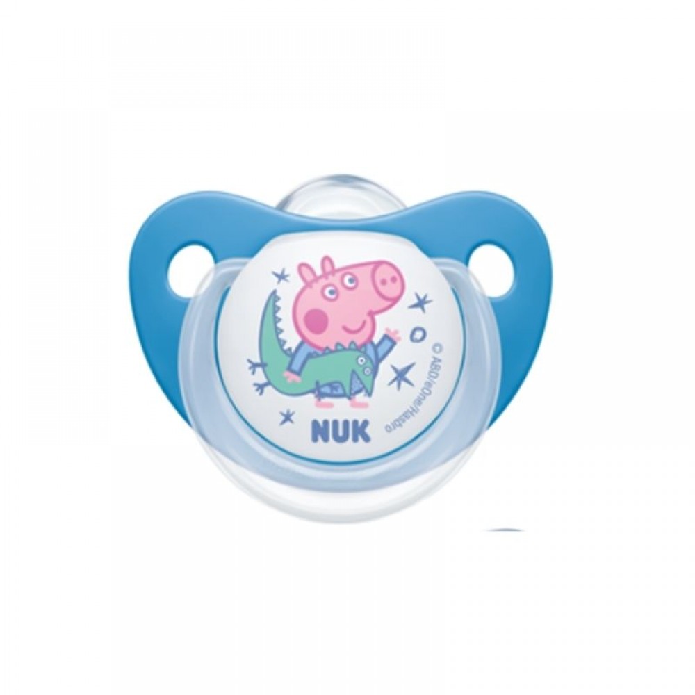 Πιπίλα NUK Trendline Peppa Pig 6-18m Blue